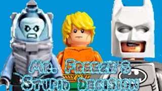 Lego Stop-Motion - Mr  Freeze's Silly Decision