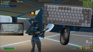 Logitech MX Mechanical Mini 😴 Fortnite Keyboard & Mouse Sounds ASMR Gameplay 😍 360 FPS 4K 🏆