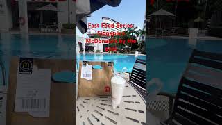 Fast Food Series: Singapore Mcdonald’s by the pool