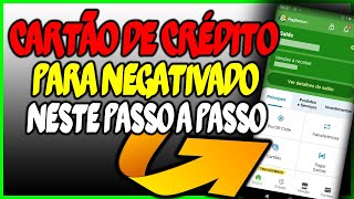 Como conseguir um cartão de crédito para negativado Pagseguro.