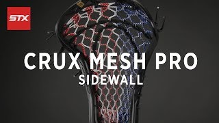 STX Crux Mesh Pro Stringing Tutorial - Sidewall