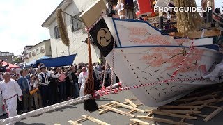 Hitachi-Otsu Ofune Matsuri Boat Festival 2019 常陸大津の御船祭