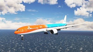 Dangerous landing of a KLM at Fort Lauderdale–Hollywood International Airport - MFS2020