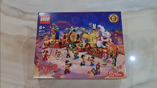 LEGO Lunar New Year Parade 80111 | Speed Build