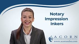 Acorn Sales Notary Impression Inkers