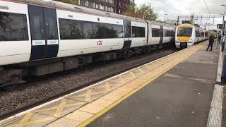 Basildon train station and Electrostar train's 2019