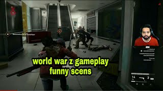 World war z gameplay funny scene