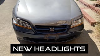 Accord gets new headlights