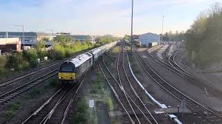 67005 arrives into Leicester 18/04/2024