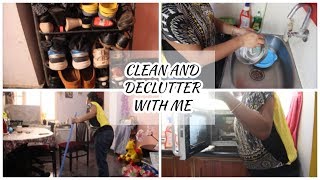 CLEAN, ORGANIZE AND DECLUTTER WITH ME | Indian Cleaning Routine 2019