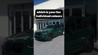 which is your fav BMW individual colours #automobile #carguys #asmr #automobile #autoaddicts