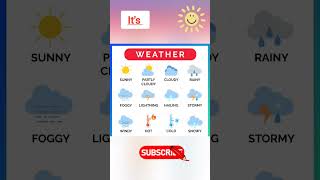 What's the weather like today?/Какая погода сегодня? #oxeng #english #погода #weather #английский