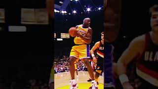 Shaq was too dominant in his prime! #shorts #nba