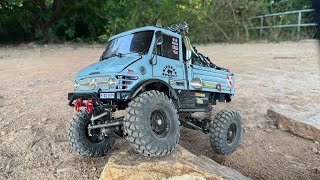 田宮Tamiya cc02 unimog crazy run