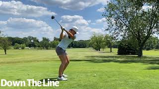 VICKY HURST FULL SPEED AND SLOW MOTION DRIVER SWING - LPGA Tour Player