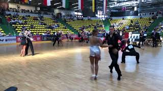 Sergei Varnitcyn - Cassandra Juul Poulsen, DEN | CCC | Hessen Tanzt WDSF Open Youth Latin 2019