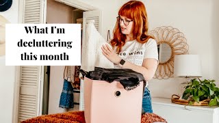 DECLUTTER WITH ME: March 2022 | What I'm Decluttering This Month Collab With Organized With Joy