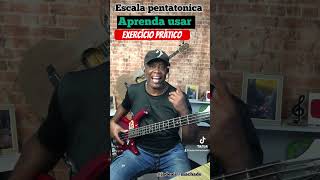 ESCALA PENTATONICA :APRENDA USAR // exercício prático #powerbass #bass #musica #baixista #music