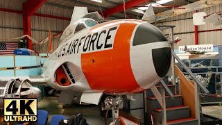 The Lockheed T-33 Shooting Star subsonic jet trainer - America's first jet trainer.