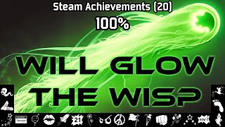 Will Glow the Wisp | Steam Achievements (20), 100%