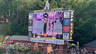 Appalachian State vs Coastal Carolina football entrance 9-28-19