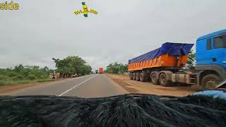 Part 2 Discovery TOGO 🇹🇬 Dapaong to Lomé on the National 1 road |  Mango  toll charge up to Kanté