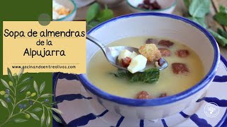 Receta de Sopa de almendras alpujarreña