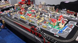 Lego World Utrecht 2013: Lego City with Airport and trains