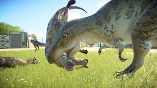 Dino Warzone: Epic Battles of Every Dinosaur Species! | Jurassic World Evolution 2