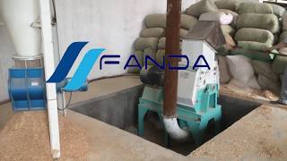 Water drop hammer mill