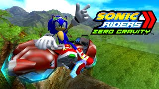 Sonic Riders Zero Gravity - Botanical Kingdom - Sonic 4K 60 FPS