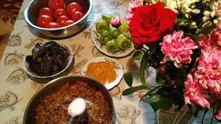 Stuffed tomato#pepper#eggplant#Doldurulmuş domates#biber#patlıcan