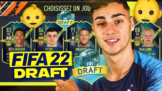 LA DRAFT LA PLUS JEUNE POSSIBLE CHALLENGE !! 🤣 [FIFA 22]