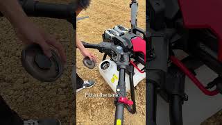 How to Spray with XAG P100 Pro Agricultural Drone | #Shorts