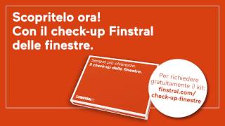 Spot pubblicitario check-up finestre con Finstral