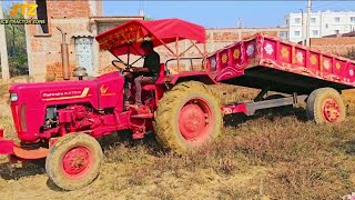 Mahindra Tractor Kichad Mein Fasa | Muddy Situation with Mahindra Tractor||Tractor video||#jcb