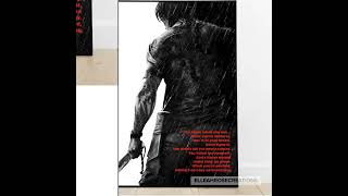 Rambo 4 Inspired Movie Poster | Digital Download