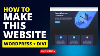 How to Make A WordPress Website 2023 - Divi Theme Tutorial