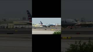 American 777 Landing in Phoenix