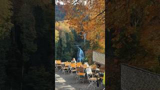 Giessbach waterfall Beiez, Switzerland 🇨🇭 #wandererduo #switzerland #travel