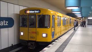 U-Bahn Berlin - Bahnhof Nauener Platz U9 [HD]