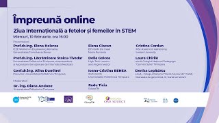 Împreună Online: Ziua Internațională a fetelor și femeilor în STEM