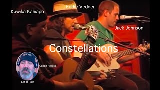 Coach Reacts: Jack Johnson, Eddie Vedder, Kawika Kahiapo - Constellations (live Kokua Festival 2007)