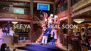 See Ya Real Soon Show on Disney Cruise Line Disney Dream