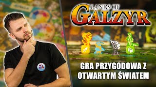 LANDS OF GALZYR - Planszówka z otwartym światem | Recenzja | Zasady