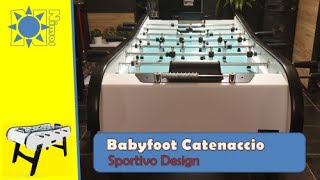 Babyfoot Catenaccio Sportivo Design