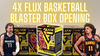 4x Flux Blaster Box Opening! 2020-21 Panini Flux Basketball Retail