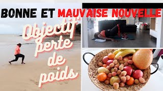 DIET VLOG 6 | BONNE ET MAUVAISE NOUVELLE OBJECTIF PERTE DE POIDS | CONCOURS  ❤️