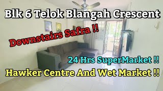 Blk 6 Telok Blangah Crescent , Downstairs Safra , 24 Hrs Supermarket , Hawker Centre, Market