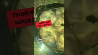 Taralli siciliani senza glutine